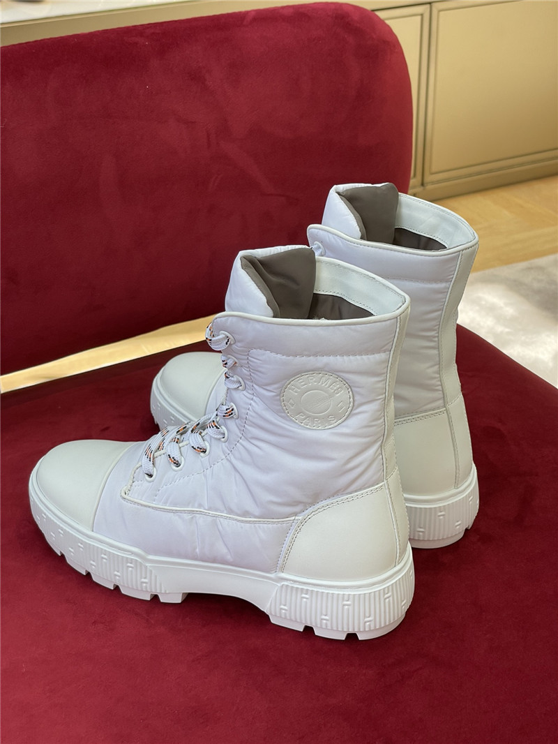 hermes down sports ankle boots