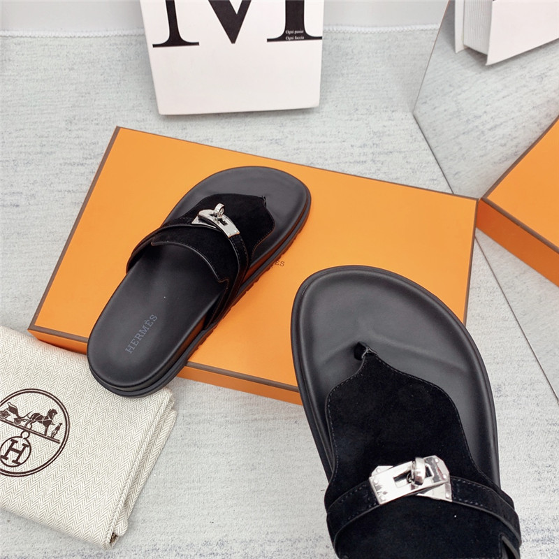 Hermès couple shoes