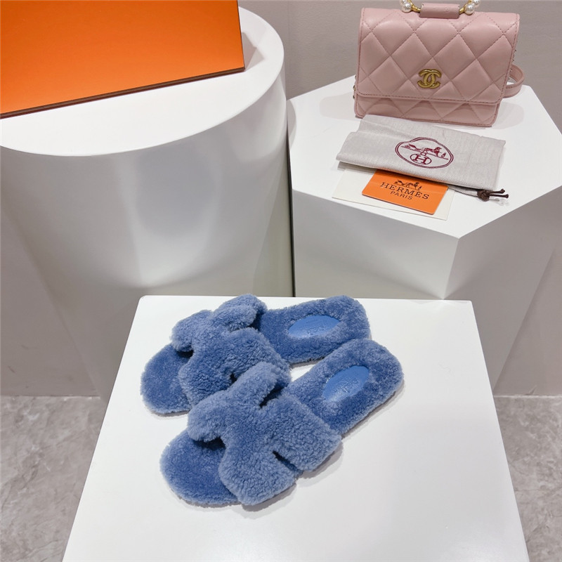 Hermès H drags autumn and winter style flat bottom hair drag