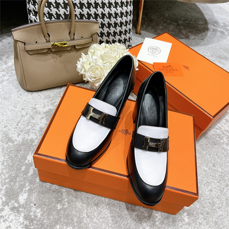 hermes dauphine mid heel mules