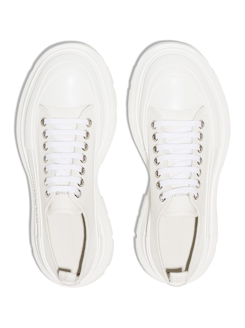 Alexander Mcqueen Dupes round-toe cotton sneakers