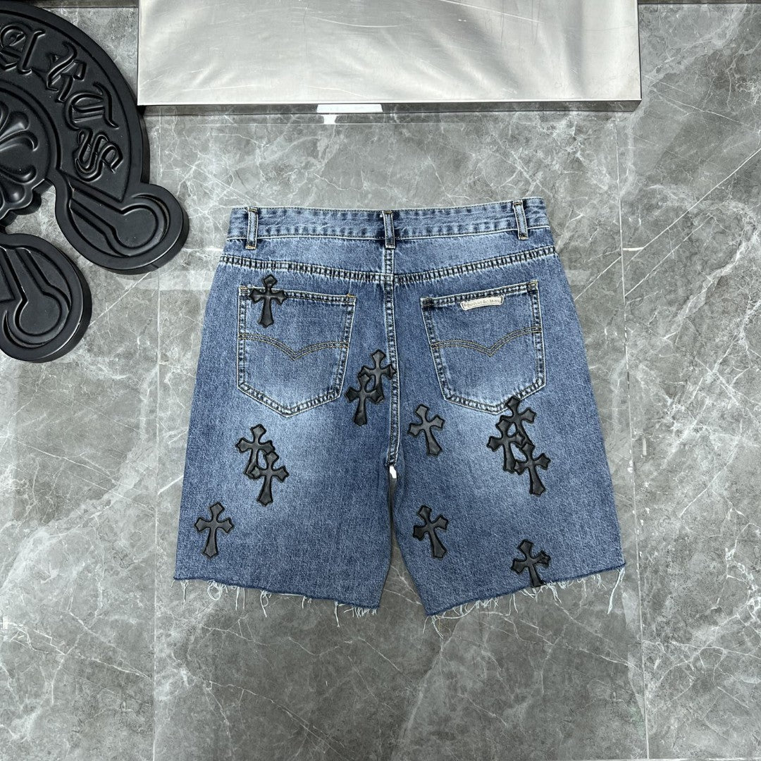 Chrome Hearts Denim Shorts