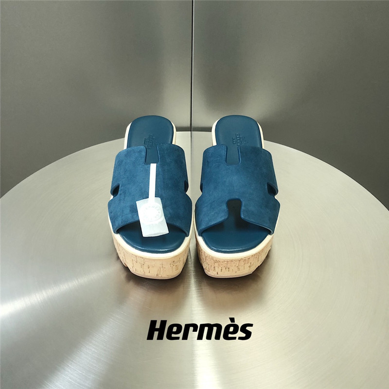 Hermès Platform Slippers