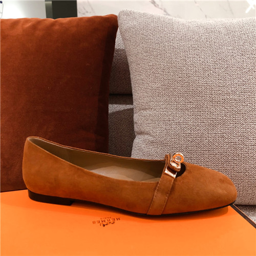 hermes flat shoes womens