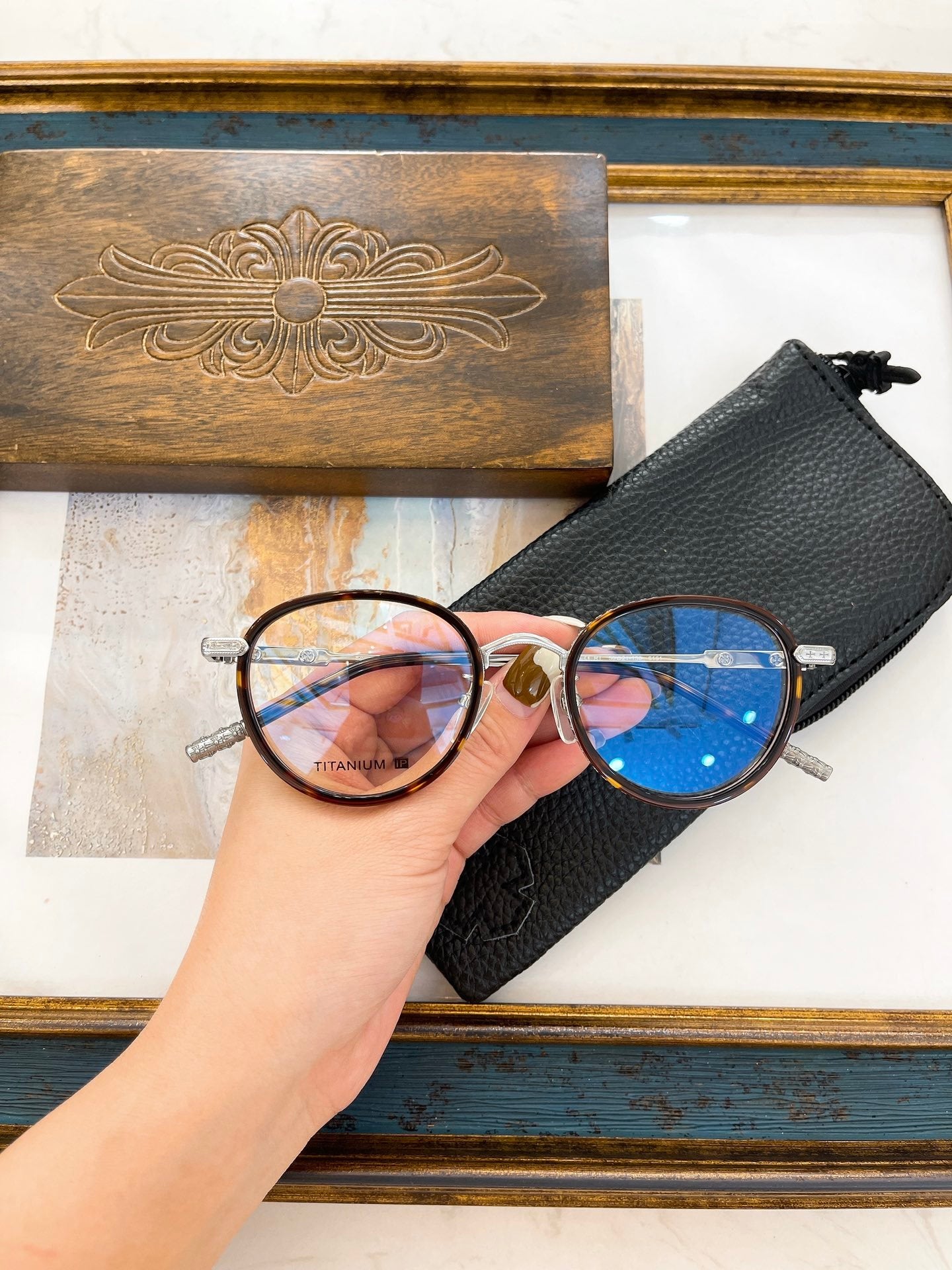 Chrome Hearts eyewear/glasses