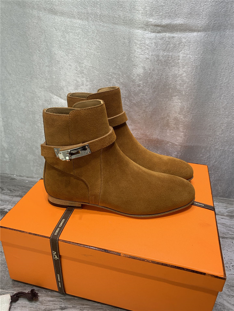 hermes kelly ankle boots