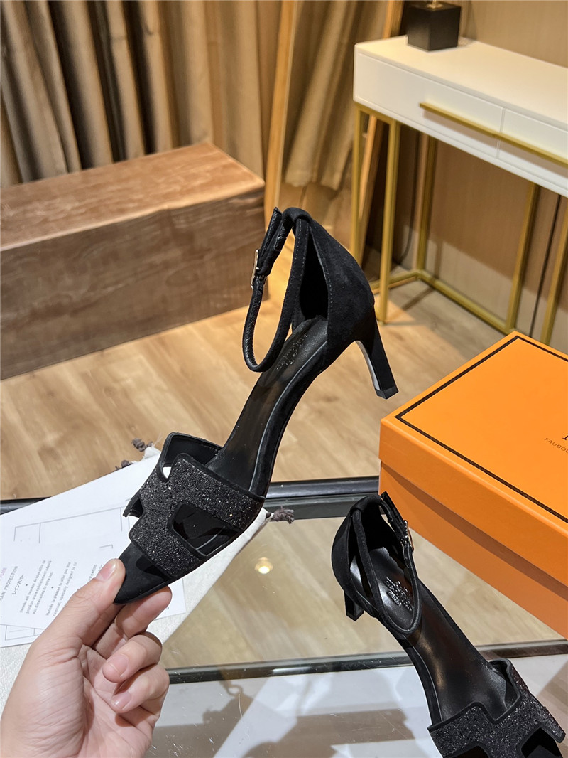 hermes high heel sandals