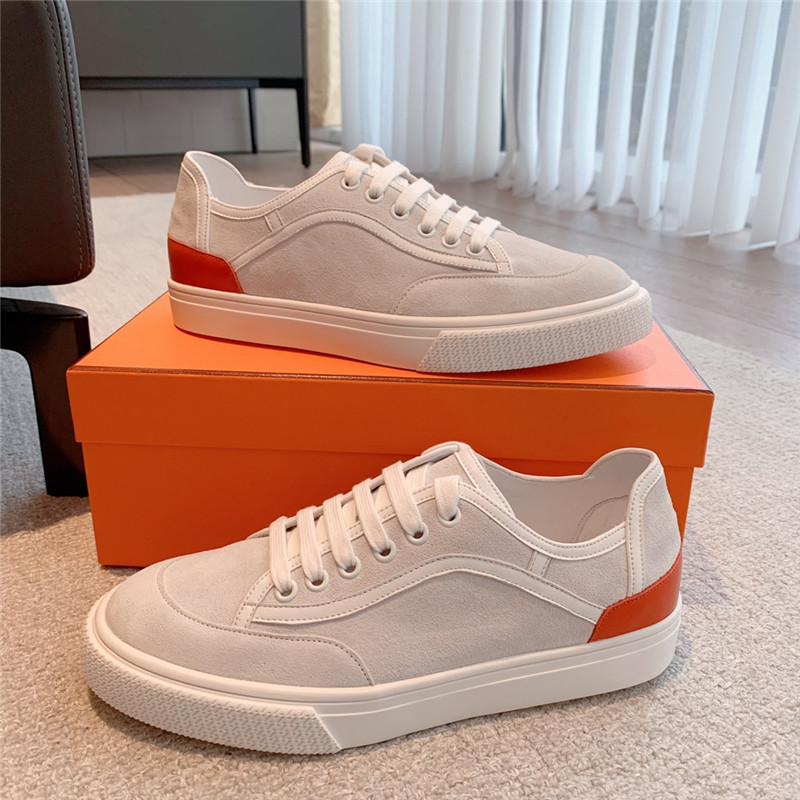 Hermès British retro casual shoes