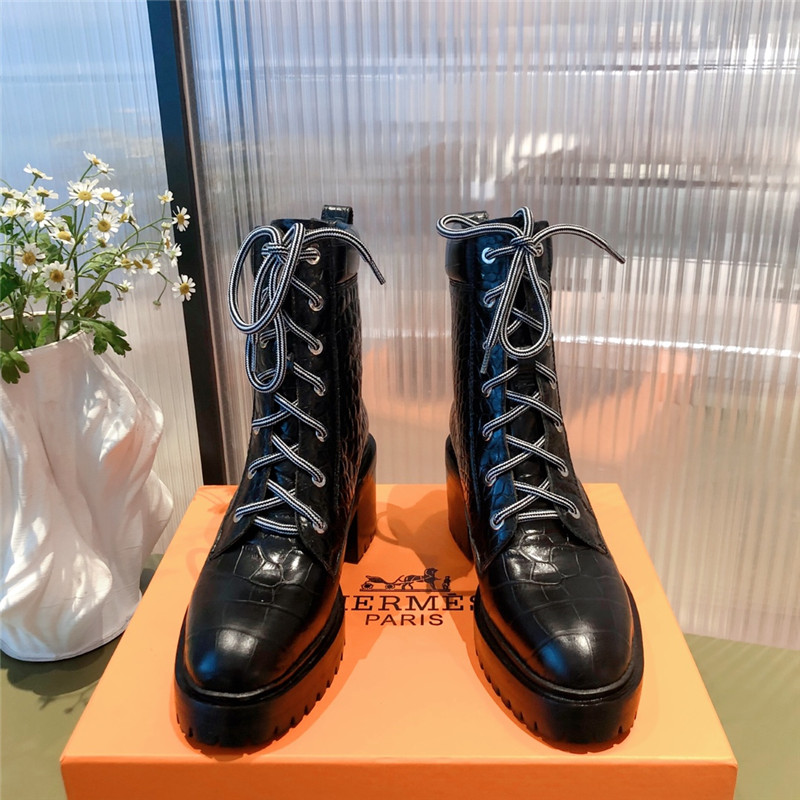hermes classic ankle boots