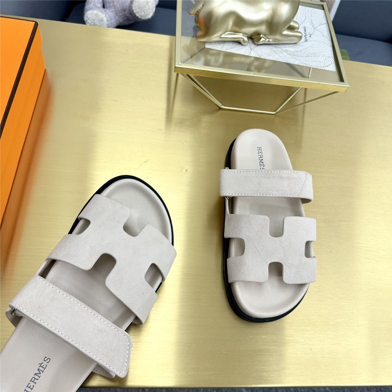 Hermès roll cake hair uncle slippers