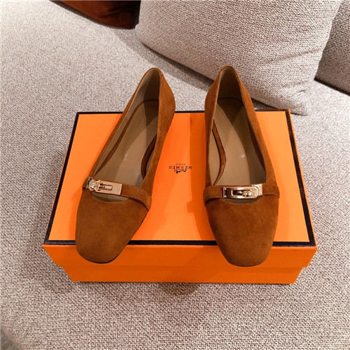 hermes flat shoes womens