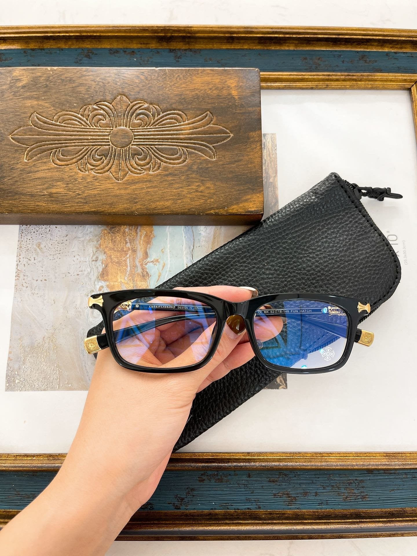 Chrome Hearts eyewear/glasses