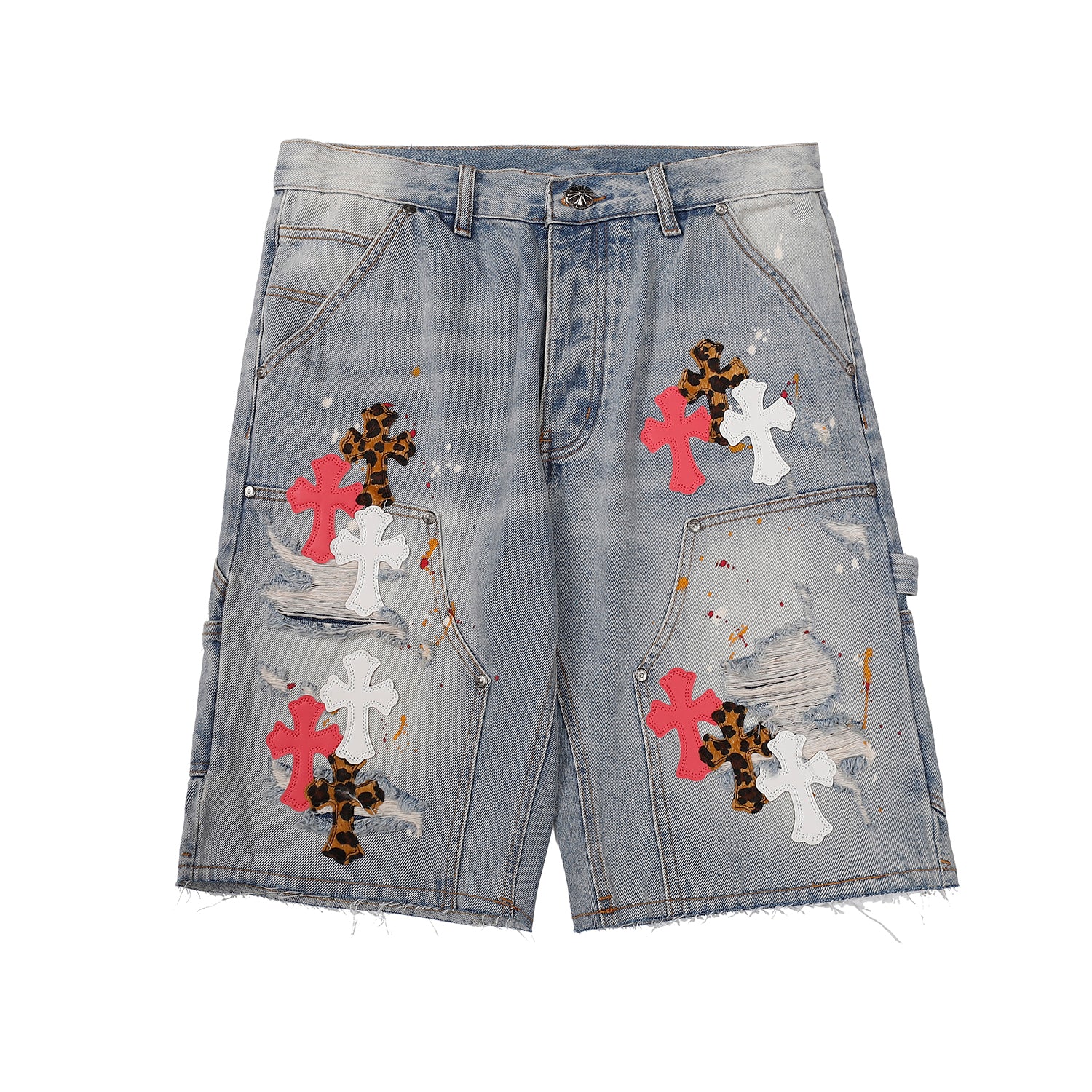 Chrome Hearts Denim Shorts
