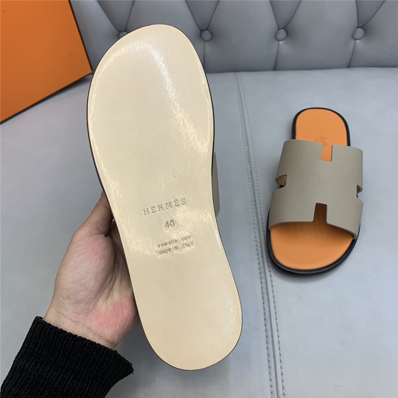 hermes H men s slippers