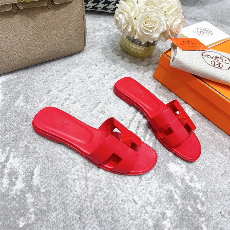 Hermes Sandals Dupe summer new orange sandals