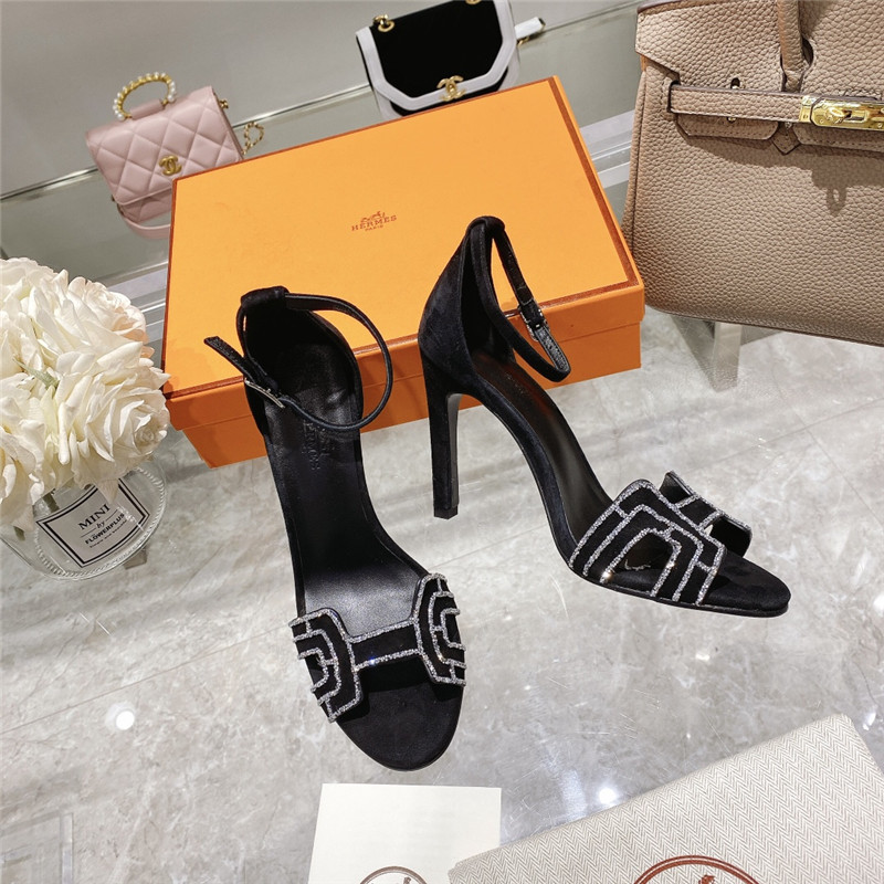 hermes heel sandals