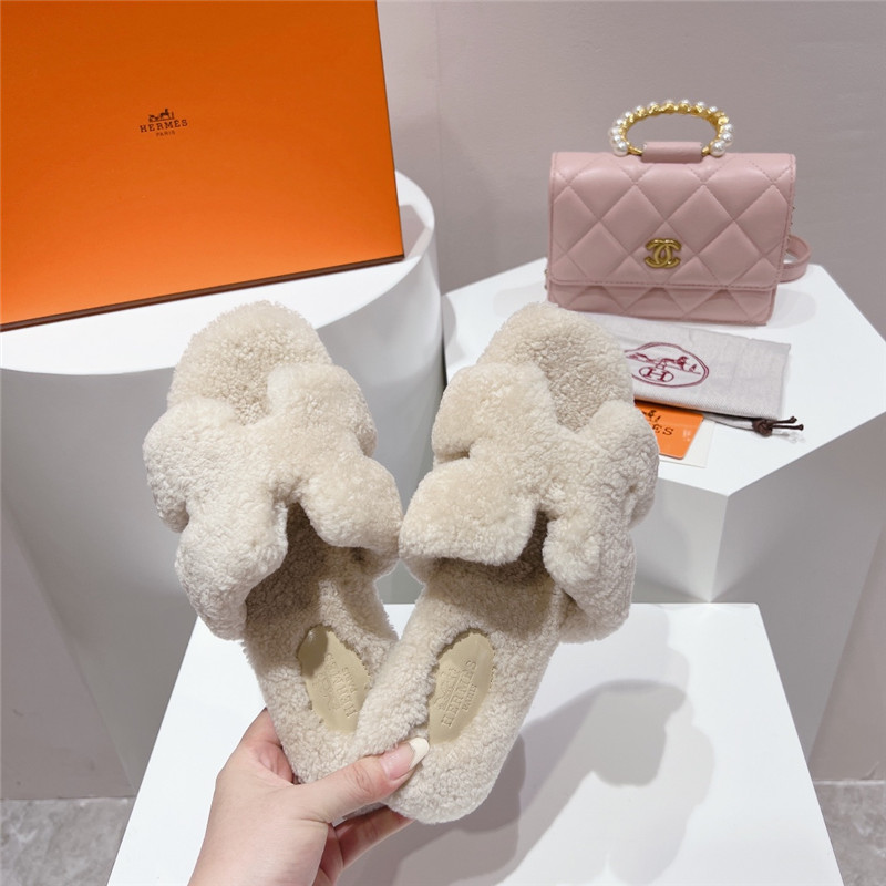Hermès H drags autumn and winter style flat bottom hair drag