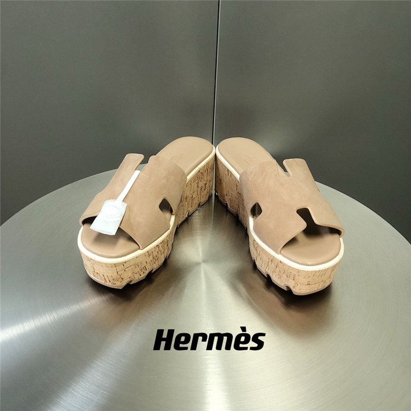 Hermès Platform Slippers