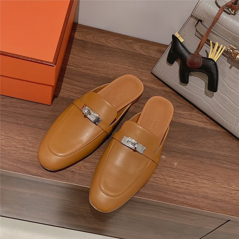 hermes mini kelly slippers
