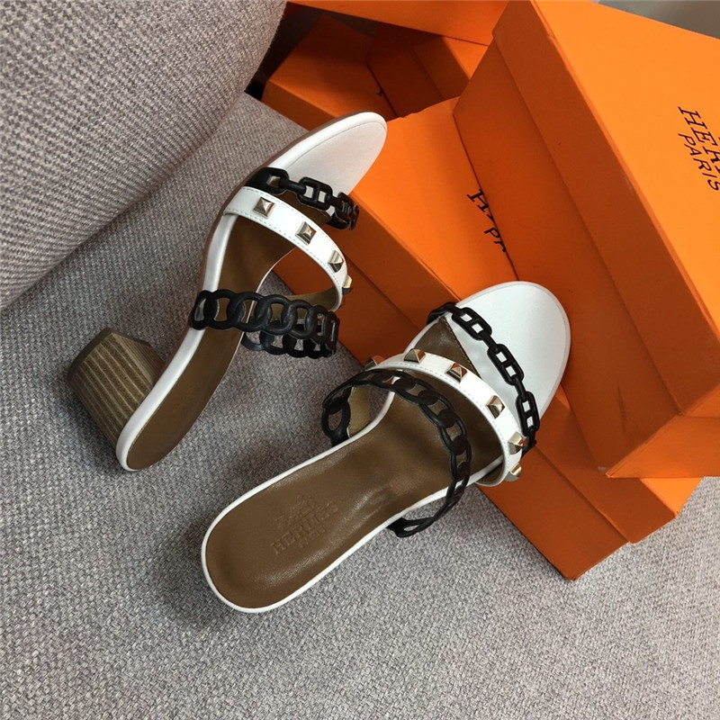 Hermes fake sandals replica sandals shoes