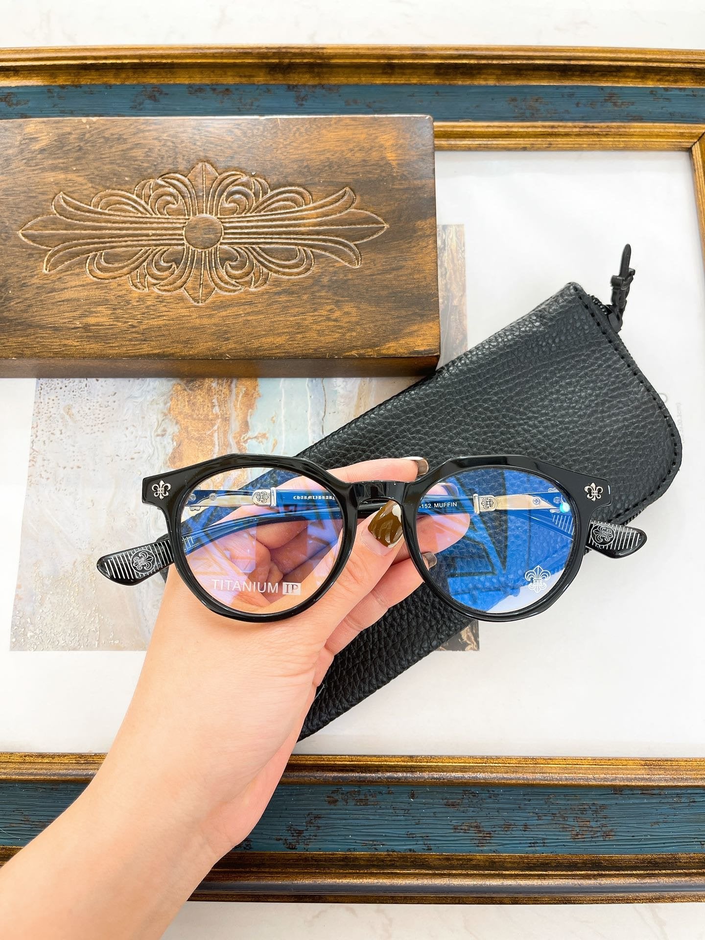 Chrome Hearts eyewear/glasses