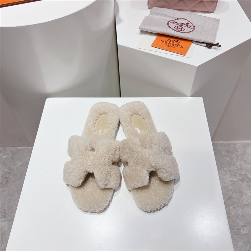 Hermès H drags autumn and winter style flat bottom hair drag