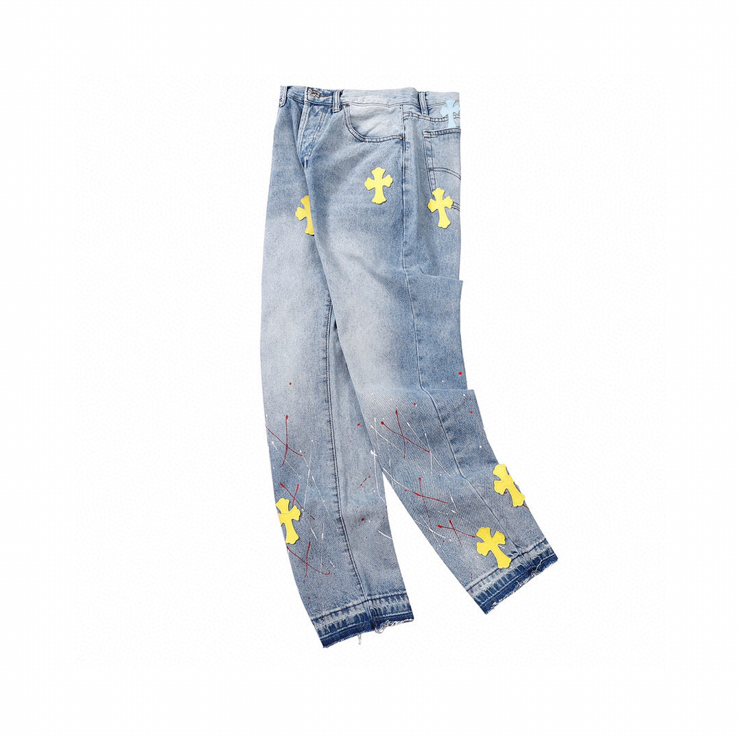 Chrome Hearts Replica Cross Denim