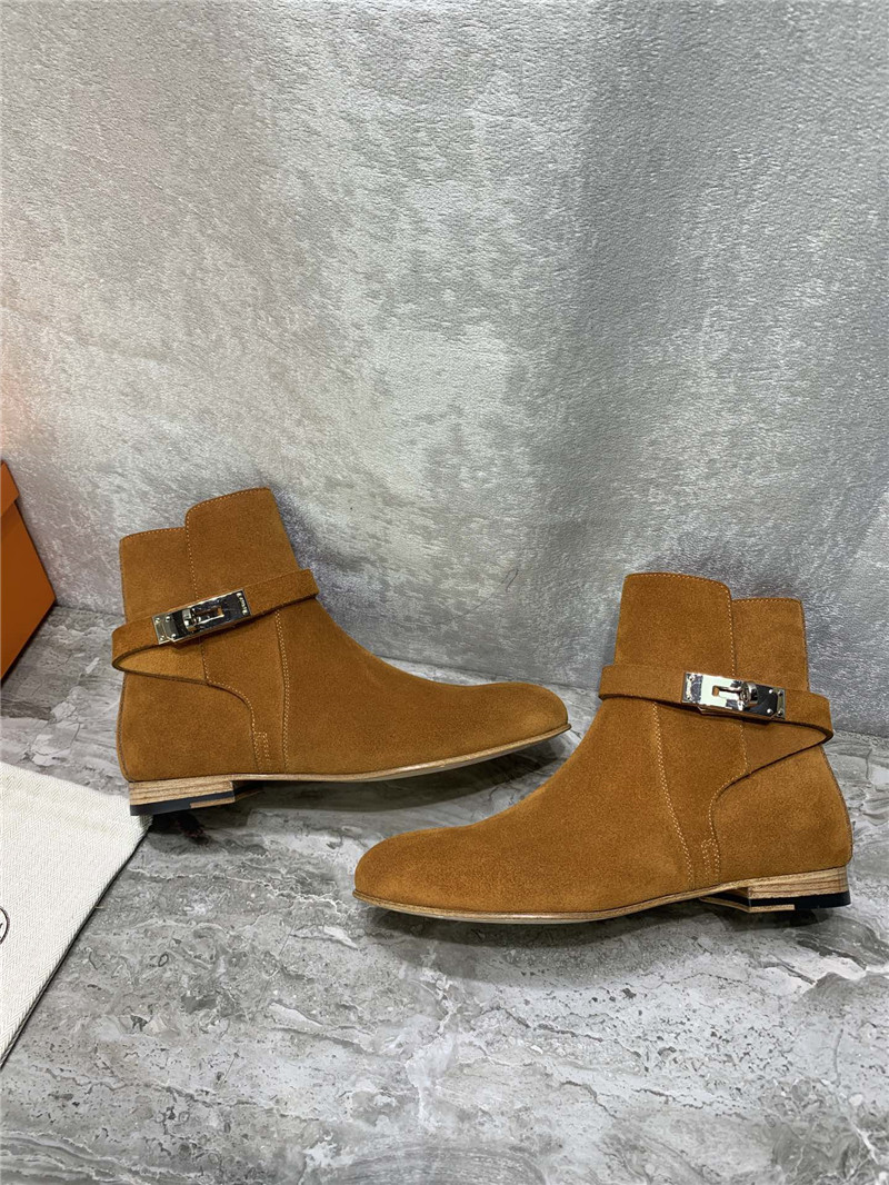 hermes kelly ankle boots