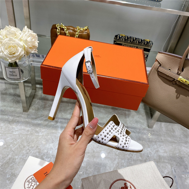 hermes high heel sandals womens