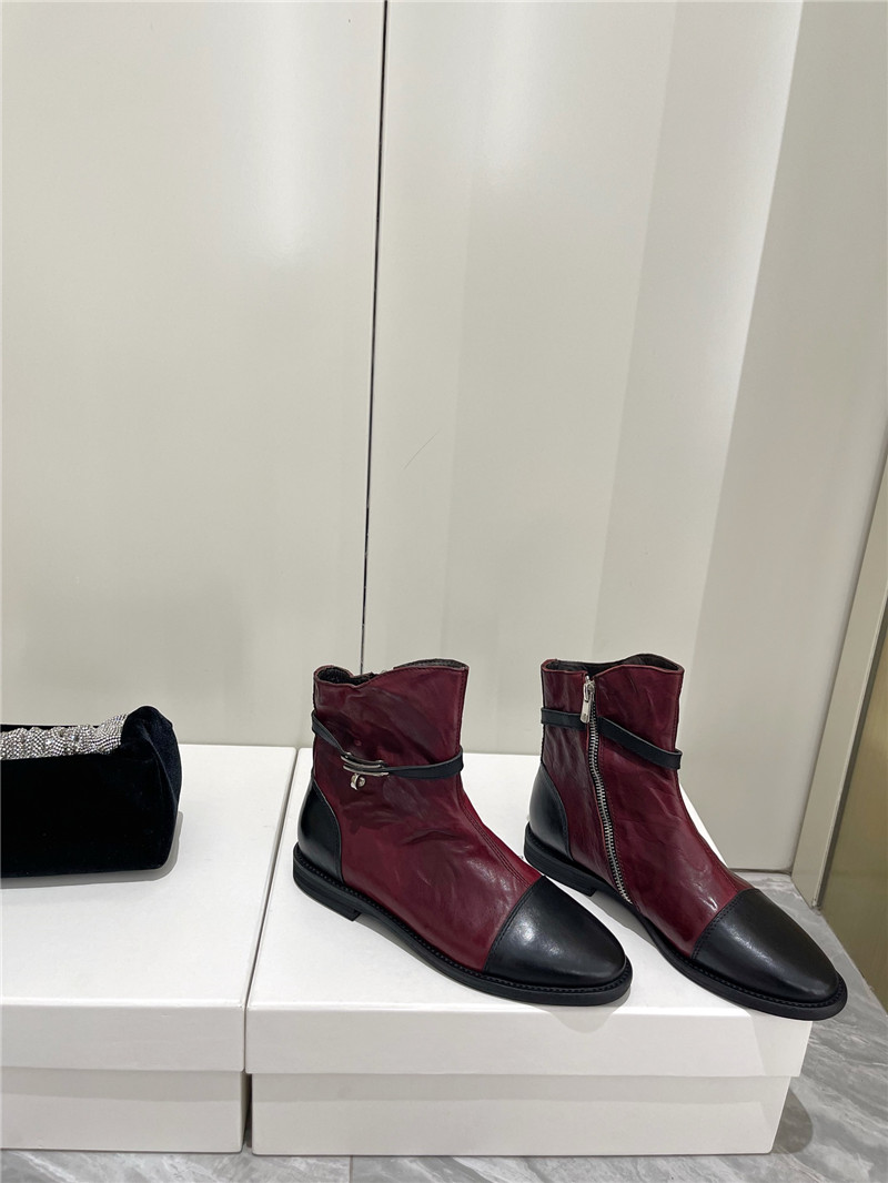 hermes kelly zip ankle boots