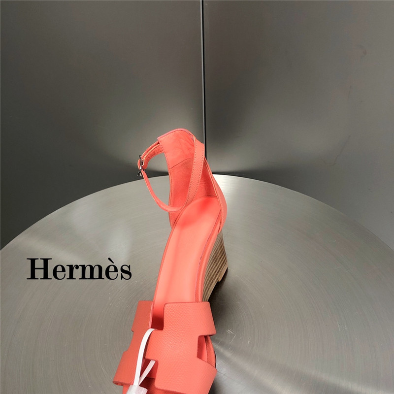 hermes legend wedge sandals
