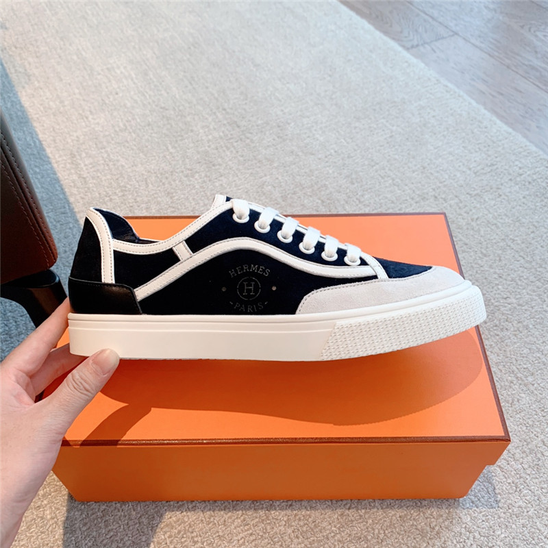 Hermès British retro casual shoes
