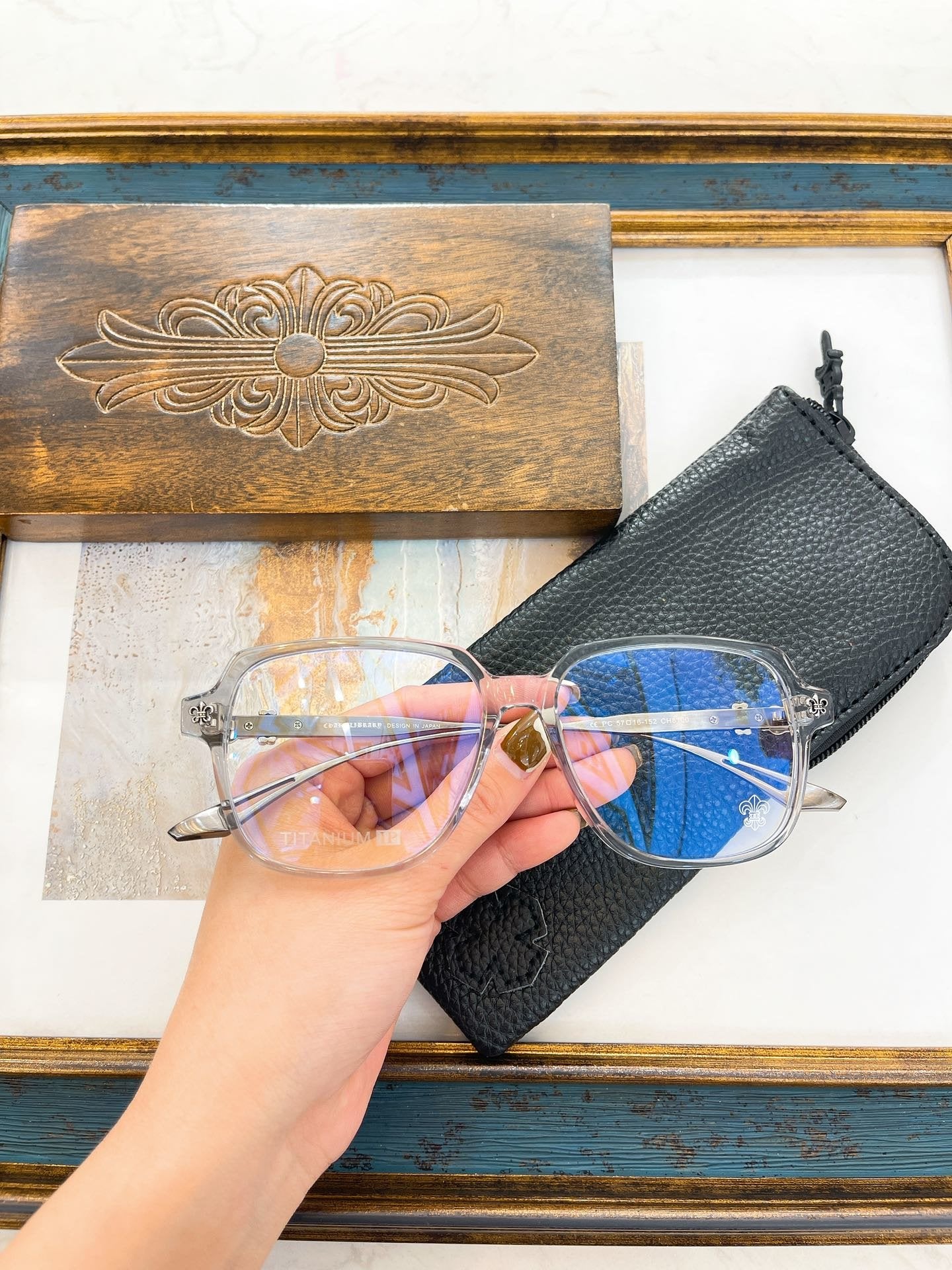 Chrome Hearts eyewear/glasses