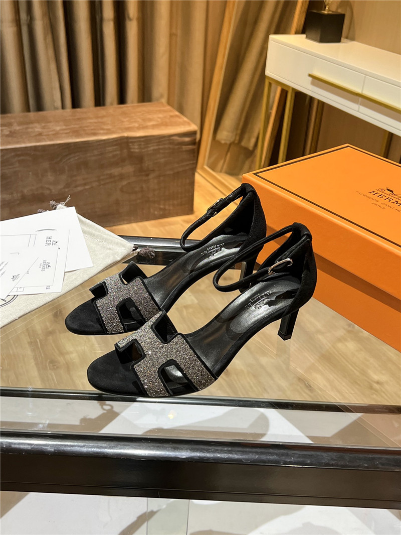 hermes high heel sandals