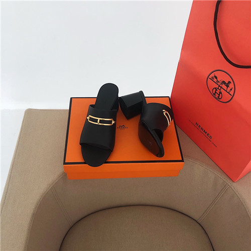 hermes lady slippers sandals