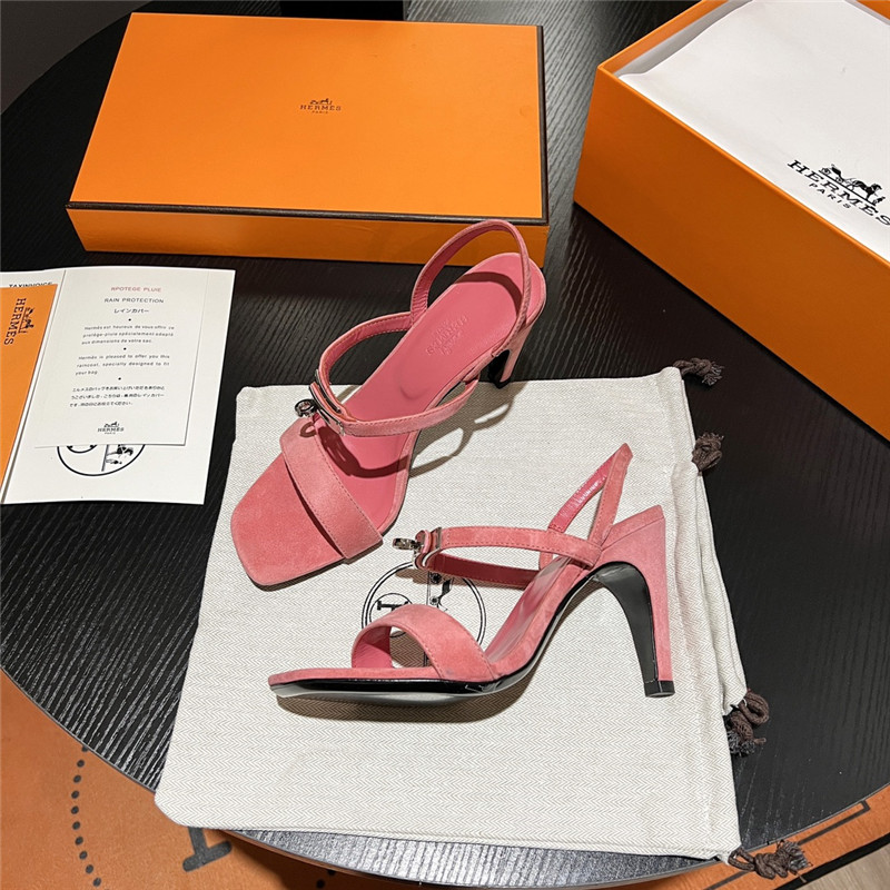 Hermes Sandals Dupe classic H high-heeled sandals