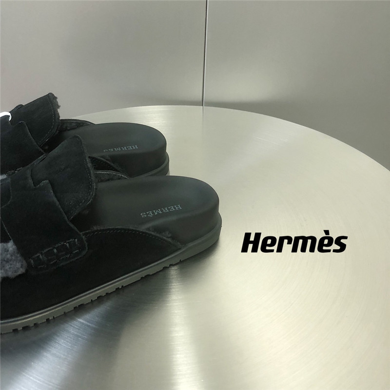 Hermès Fur Birkenstocks