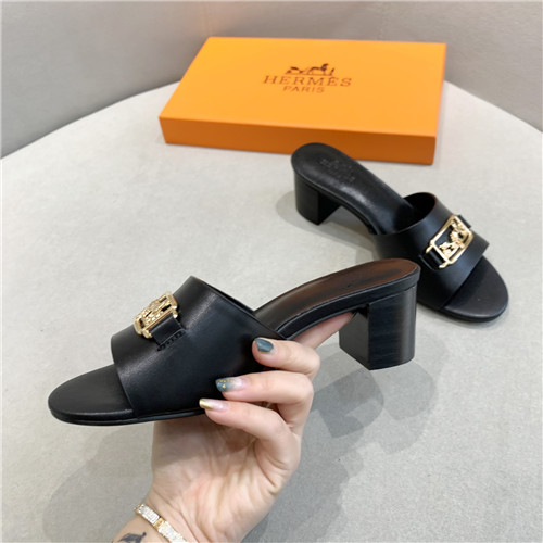 hermes lady slippers