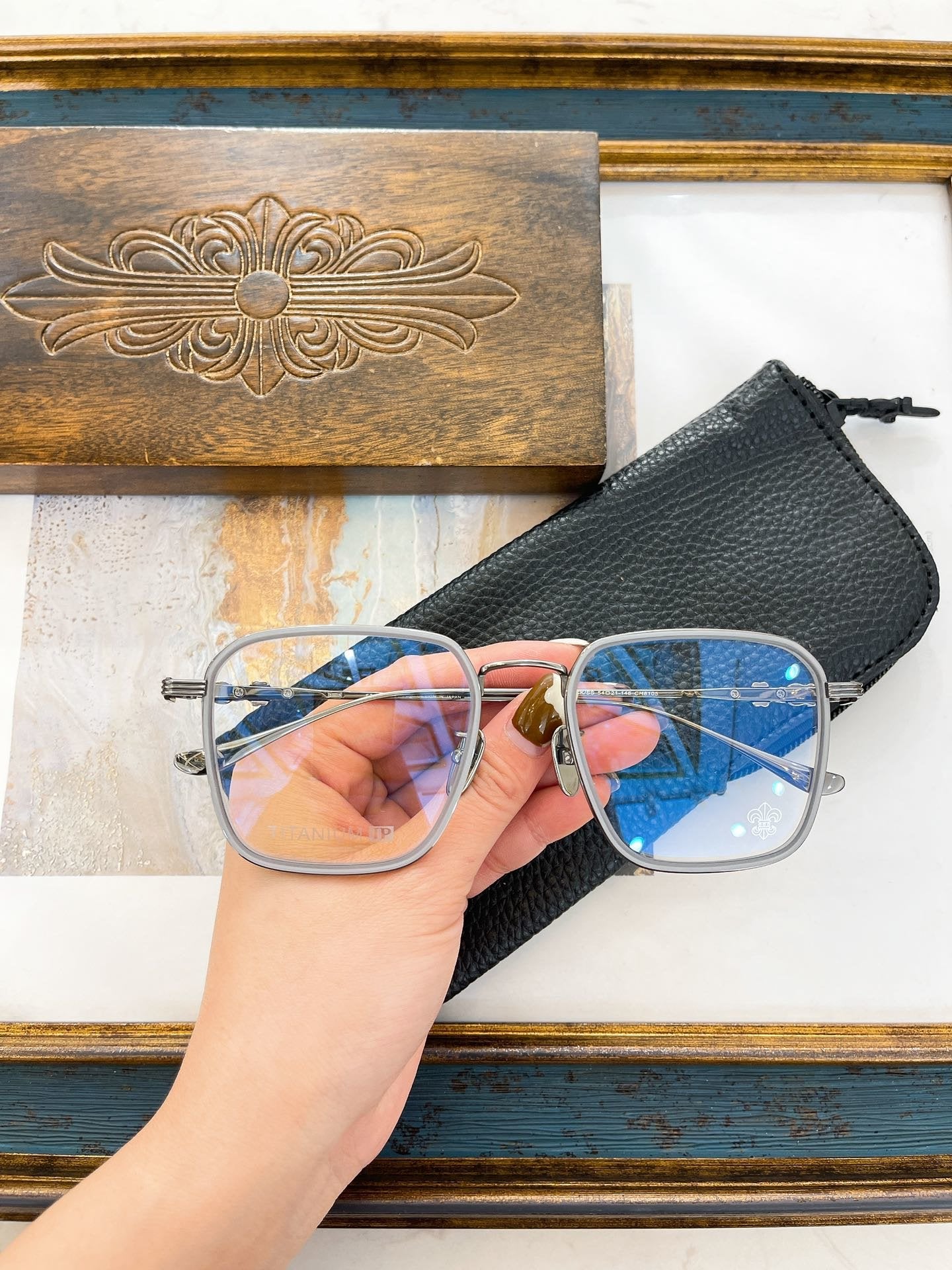 Chrome Hearts eyewear/glasses