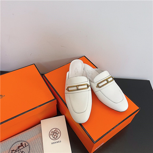 hermes slippers women