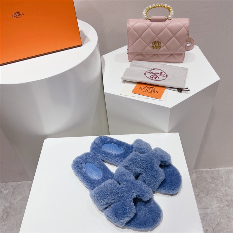 Hermès H drags autumn and winter style flat bottom hair drag