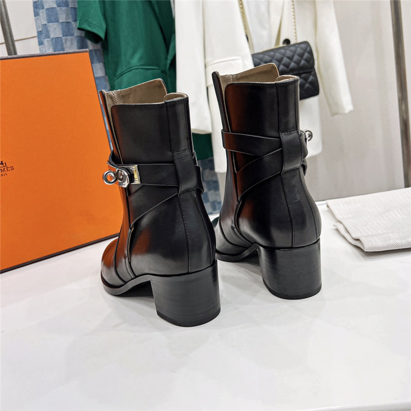 hermes frenchie 50 ankle boots