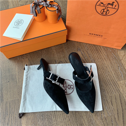 hermes heeled sandals