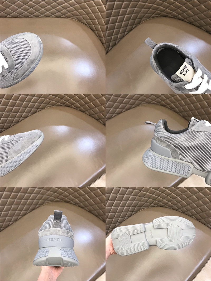 hermes high-end men s casual shoes