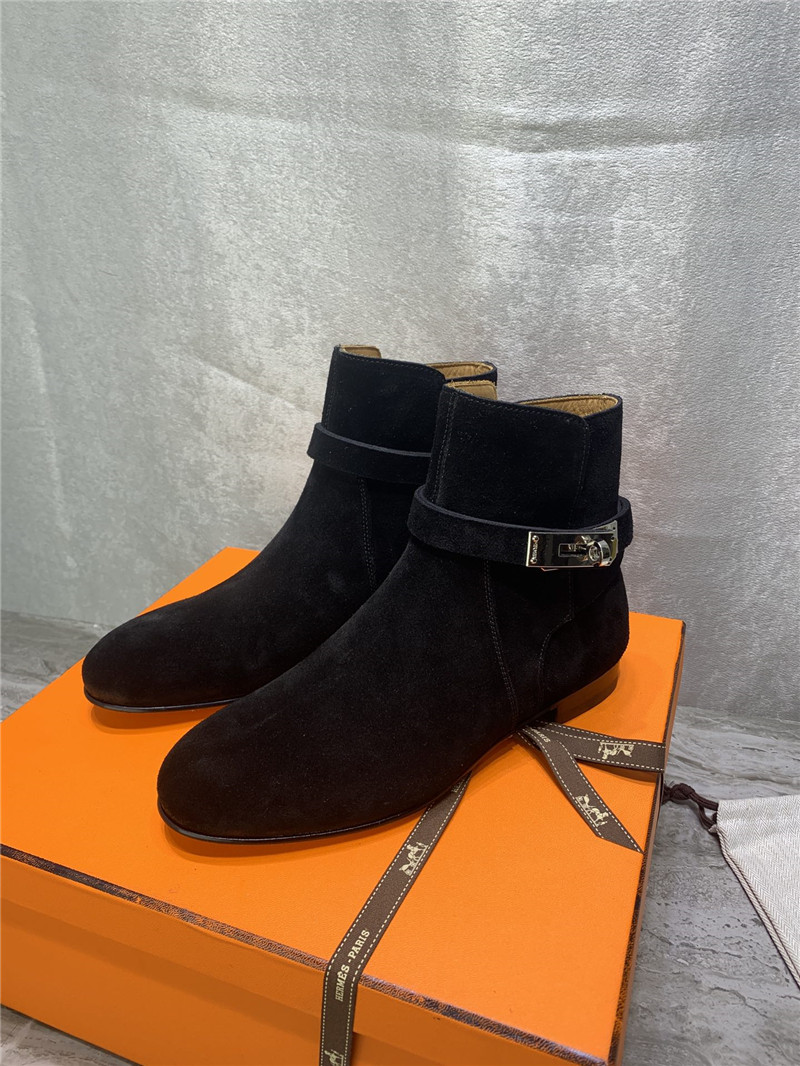 hermes kelly ankle boots