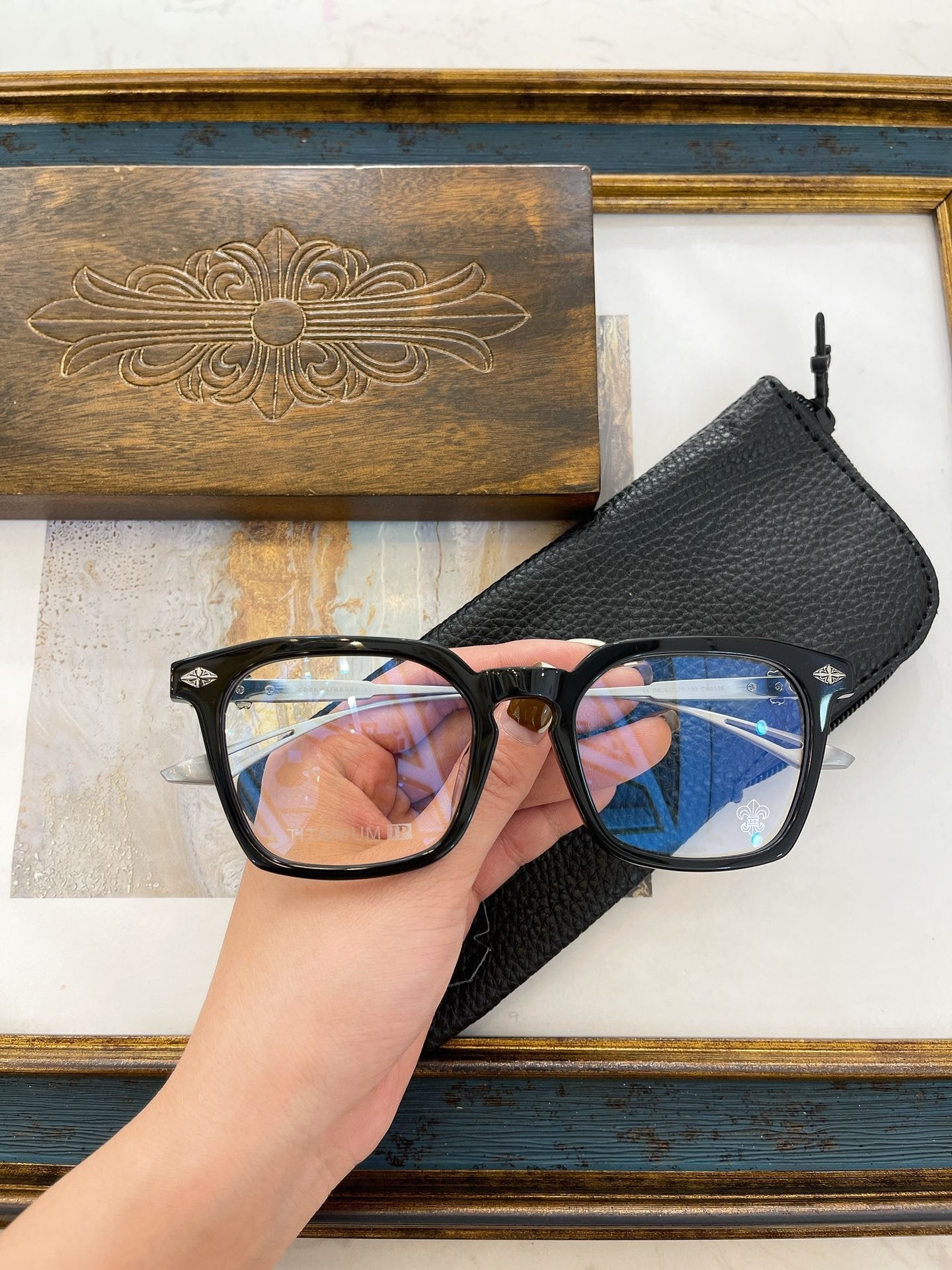 Chrome Hearts eyewear/glasses