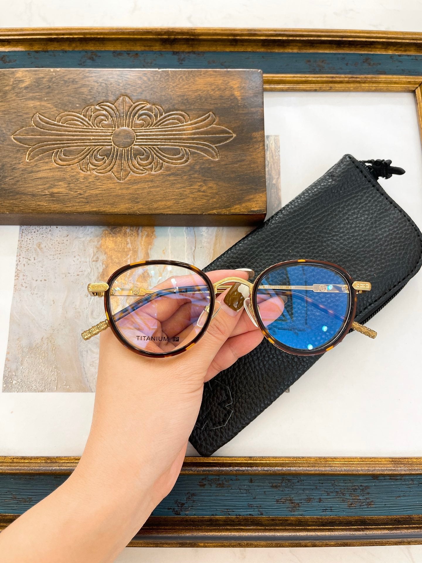 Chrome Hearts eyewear/glasses