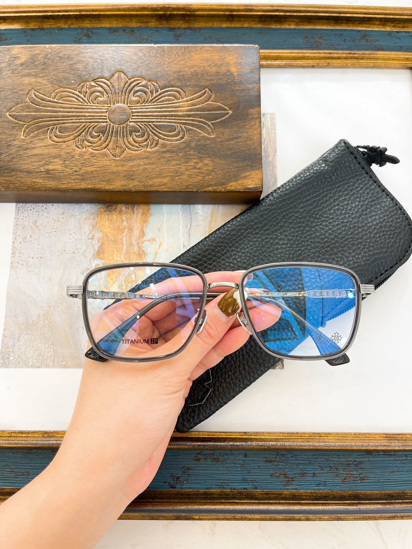 Chrome Hearts eyewear/glasses