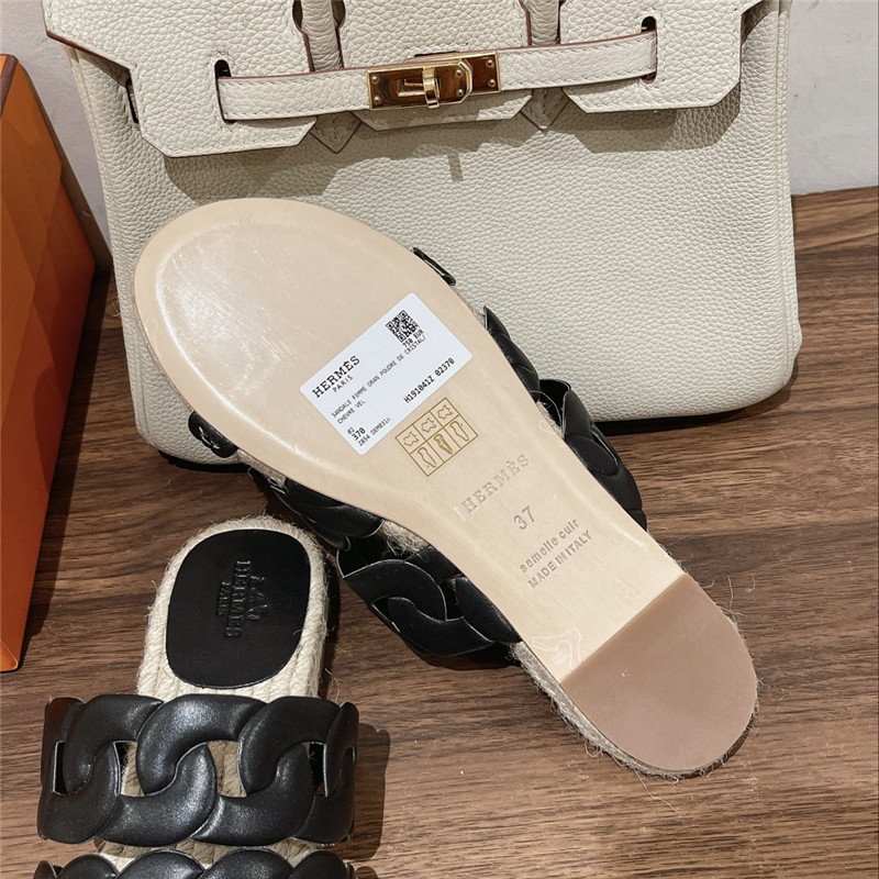 Hermès Gwen espadrilles