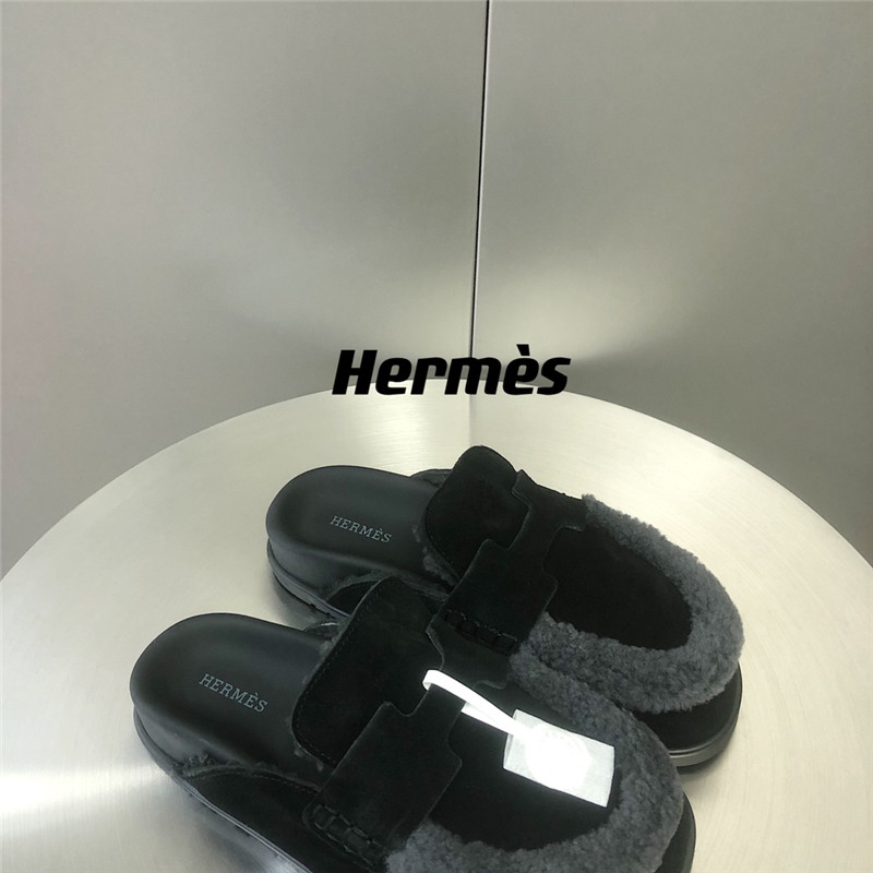 Hermès Fur Birkenstocks